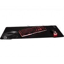 MSI AGILITY GD70 Gaming Mousepad - Black, 900 x 400 mm, 3 mm Thick, Stitched Edges — Buy in Cyprus with Fast Delivery