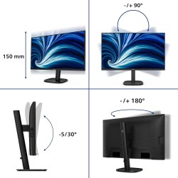 Buy Philips 27B2U3601 - 27-inch QHD IPS Monitor, 120Hz, 4ms, USB-C 90W, HDMI+DP,... in Cyprus, Nicosia, Limassol, Larnaka, Pafos