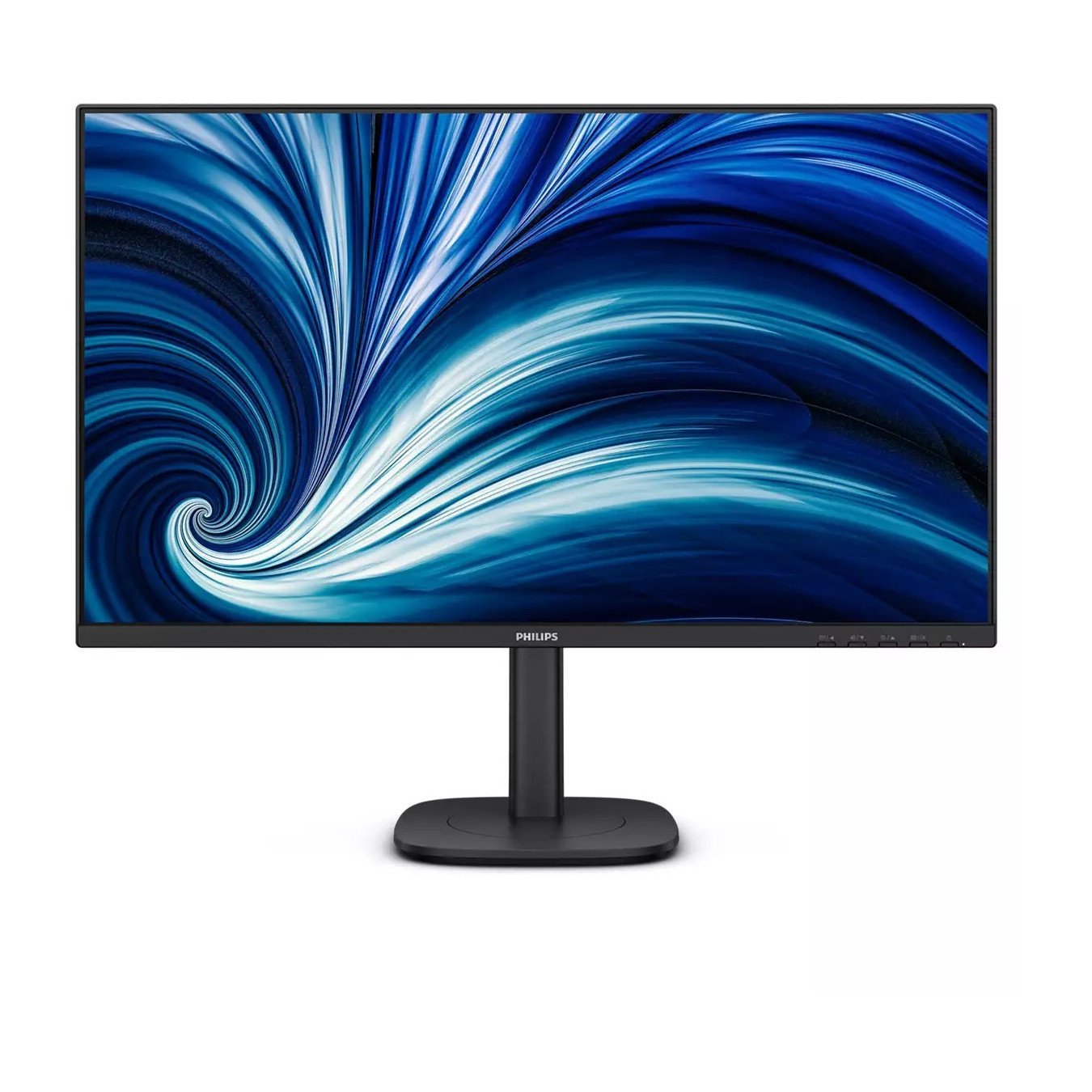 Philips 27B2U3601 - 27-inch QHD IPS Monitor, 120Hz, 4ms, USB-C 90W, HDMI+DP, Height-Adjustable - Black