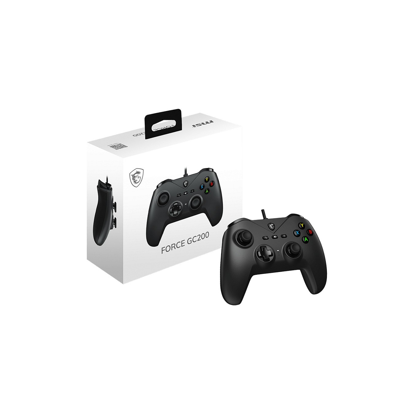Buy MSI Force GC200 Black Gamecontroller USB in Cyprus, Nicosia, Limassol, Larnaka, Pafos