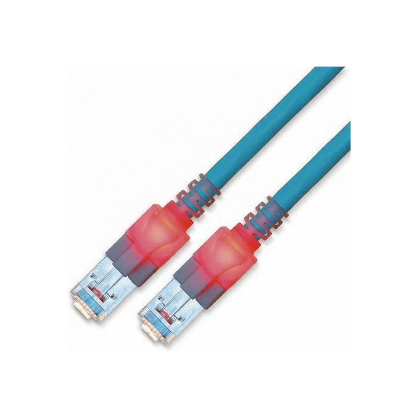 Buy EasyLan DualBoot LED Patchkabel RJ45 S FTP Cat.6 (Class E), mit saCon Stecker, LSOH, blau, 2 m in Cyprus, Nicosia, Limassol,