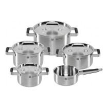 Buy Pure Kochgeschirrset 5-tlg. 18 10 Edelstahl silber in Cyprus, Nicosia, Limassol, Larnaka, Pafos