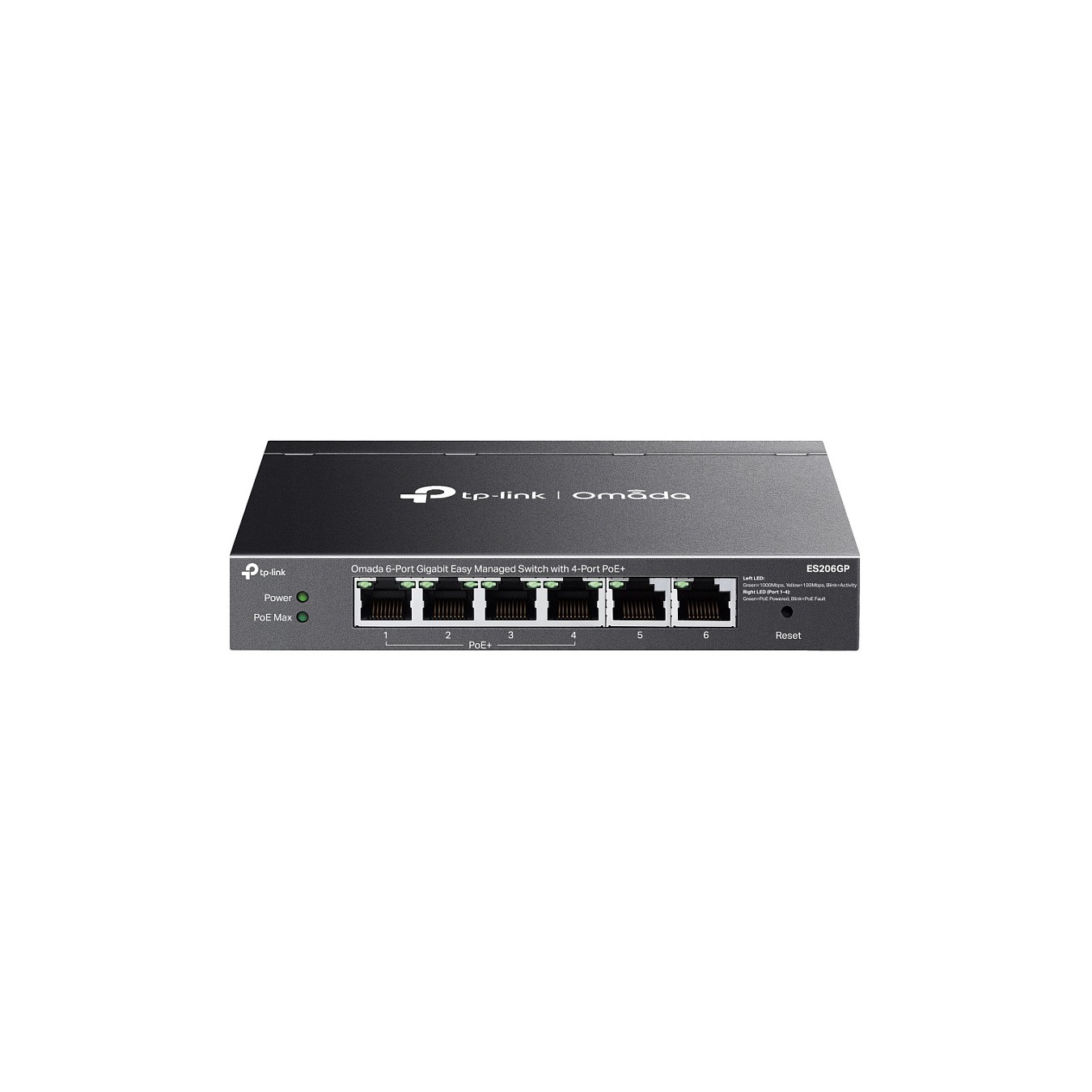 Buy TP-Link Omada ES206GP 6-Port Gigabit Easy mgd. Switch 4-Port PoE+ in Cyprus, Nicosia, Limassol, Larnaka, Pafos