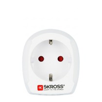 Buy Skross Europe to UK Reiseadapter Retail, fr 2- und 3-polige Gerte in Cyprus, Nicosia, Limassol, Larnaka, Pafos