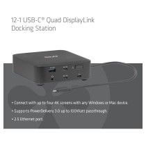 Buy Club3D USB-C 12in1-Dock to 2xDP 2xHDMI 3xUSB-C 8K30Hz PD100W in Cyprus, Nicosia, Limassol, Larnaka, Pafos