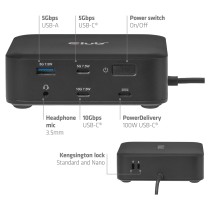 Buy Club3D USB-C 12in1-Dock to 2xDP 2xHDMI 3xUSB-C 8K30Hz PD100W in Cyprus, Nicosia, Limassol, Larnaka, Pafos