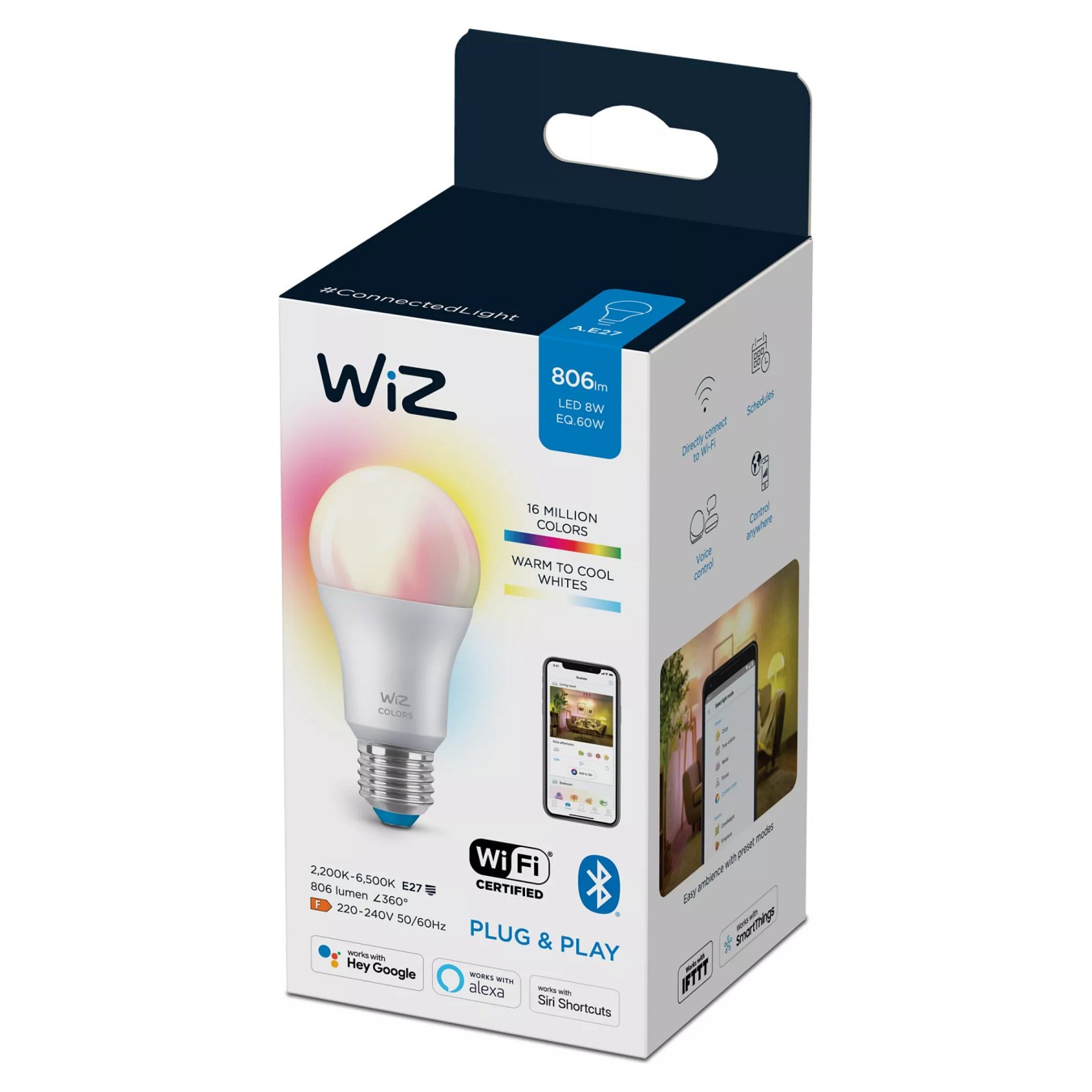 Buy Telekom Smart Home WLAN LED-Lampe E27 farbig in Cyprus, Nicosia, Limassol, Larnaka, Pafos