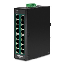 Buy TRENDnet TI-PG160 DIN-Rail Switch PoE+ 16-Port Industrial Gigabit in Cyprus, Nicosia, Limassol, Larnaka, Pafos