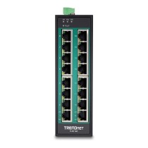 Buy TRENDnet TI-PG160 DIN-Rail Switch PoE+ 16-Port Industrial Gigabit in Cyprus, Nicosia, Limassol, Larnaka, Pafos