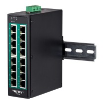 Buy TRENDnet TI-PG160 DIN-Rail Switch PoE+ 16-Port Industrial Gigabit in Cyprus, Nicosia, Limassol, Larnaka, Pafos