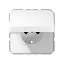 Buy Jung CD1520BFKIKLWW SCHUKO Steckdose m.Klappd. 16A 250V CD alp in Cyprus, Nicosia, Limassol, Larnaka, Pafos