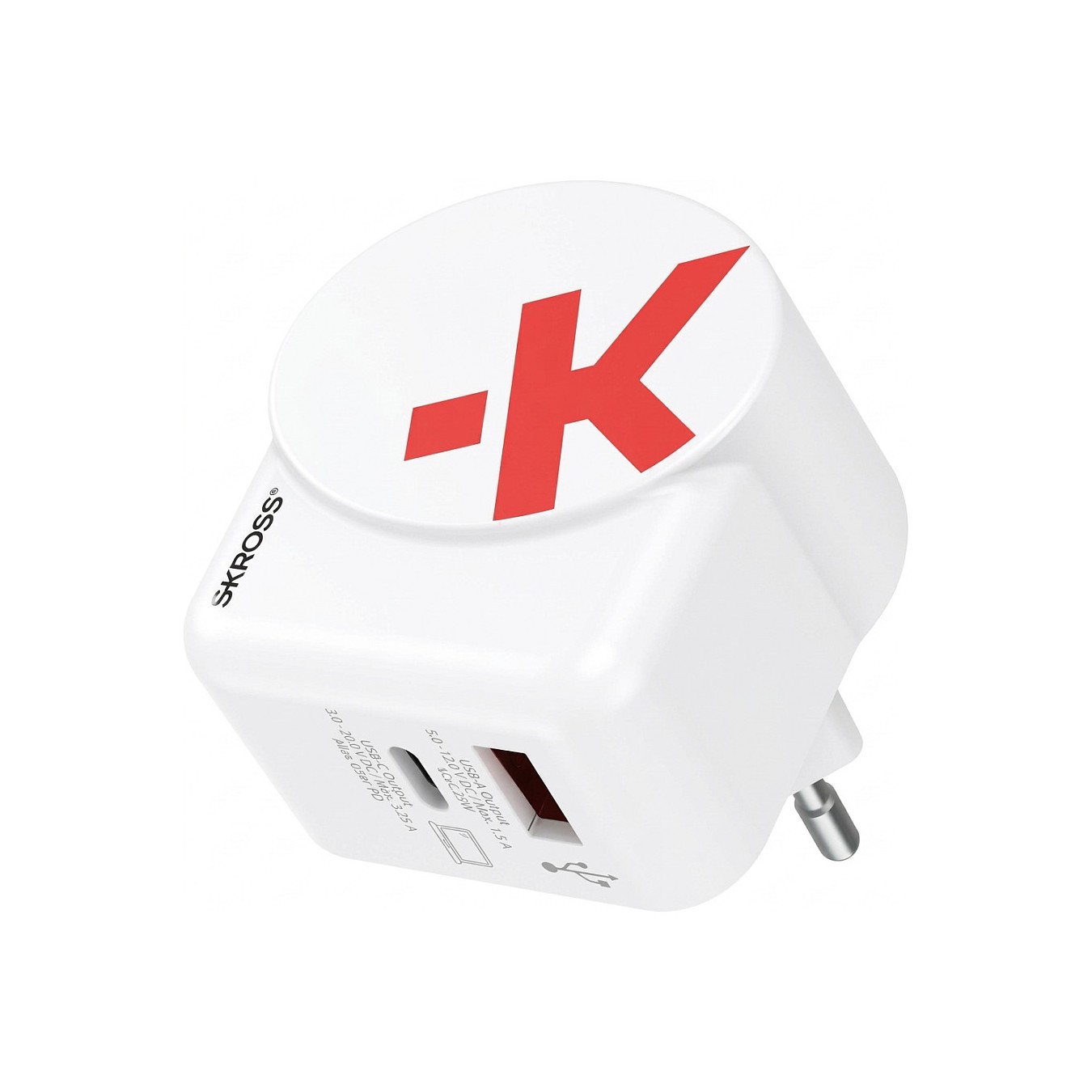 Buy Skross Euro USB Charger A C 65PD mit USB-C Kabel in Cyprus, Nicosia, Limassol, Larnaka, Pafos