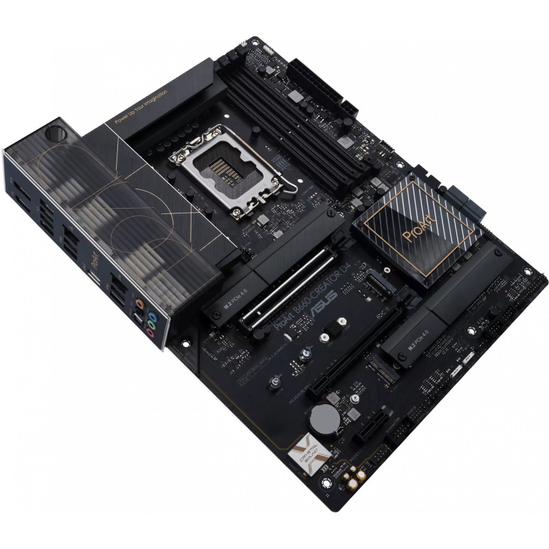 Buy ASUS ProArt B660-CREATOR D4 - LGA1700 ATX Motherboard - DDR4, 128GB, PCIe 5.... in Cyprus, Nicosia, Limassol, Larnaka, Pafos