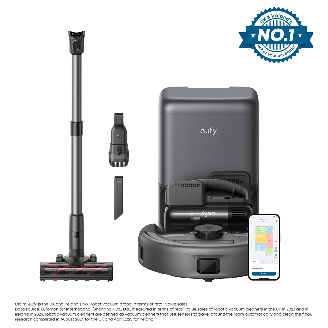 Buy Robot Vacuum 3-in-1 E20 in Cyprus, Nicosia, Limassol, Larnaka, Pafos