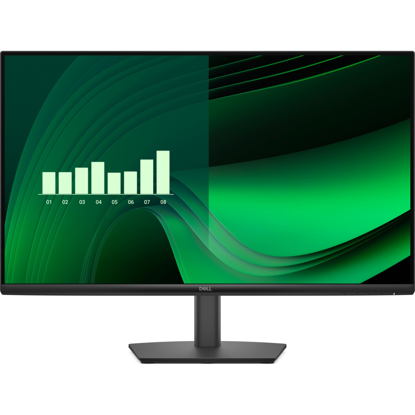 DELL Pro 27 Monitor - E2725HM - 27-inch IPS FHD 1920x1080, 100Hz, 300 cd/m2, HDMI/DP/VGA, Black