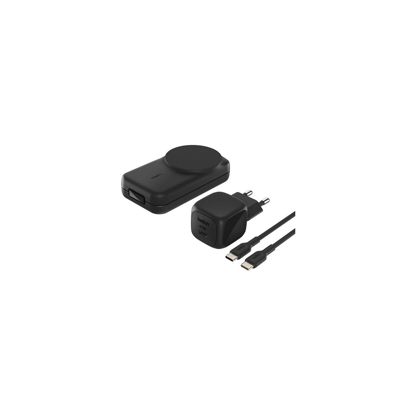 Buy Belkin UltraCharge 25W Qi2 magn. 3-in-1 Lad.klappb.sw. WIZ036kqBK in Cyprus, Nicosia, Limassol, Larnaka, Pafos