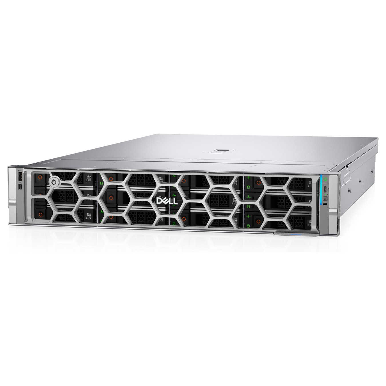 Buy Server DELL PowerEdge R570 Smart Selection Intel Xeon 6517P 32GB 2x960GB SSD SATA 2x1100W H965i 3Yr Basic NBD in Cyprus, Nic