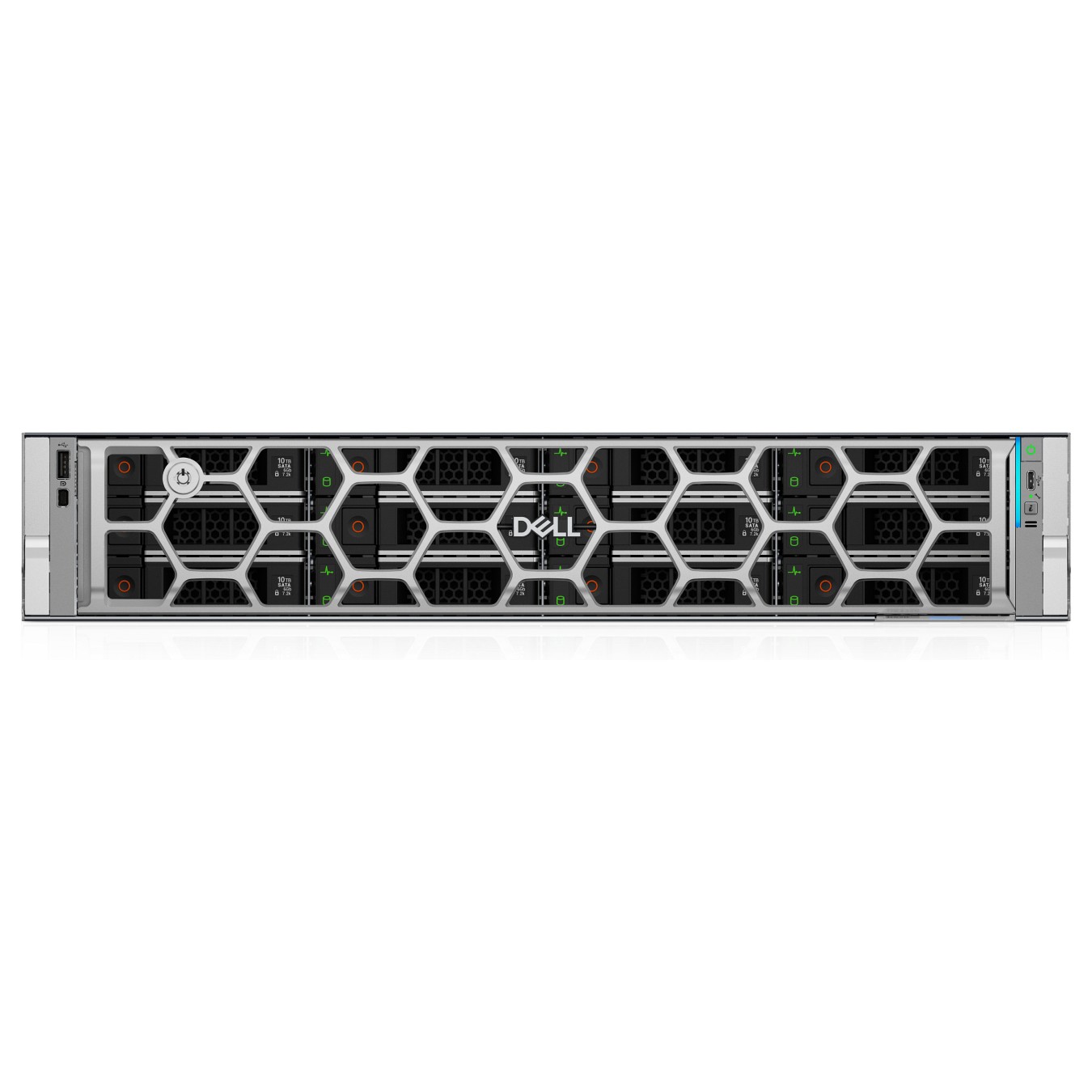 Buy Server DELL PowerEdge R570 Smart Selection Intel Xeon 6517P 32GB 2x960GB SSD SATA 2x1100W H965i 3Yr Basic NBD in Cyprus, Nic
