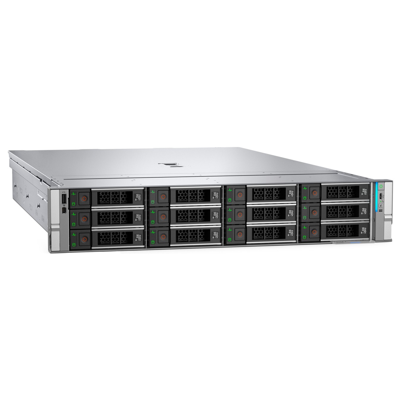 Buy Server DELL PowerEdge R570 Smart Selection Intel Xeon 6517P 32GB 2x960GB SSD SATA 2x1100W H965i 3Yr Basic NBD in Cyprus, Nic