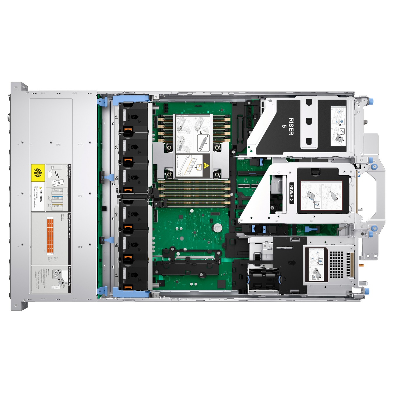 Buy Server DELL PowerEdge R570 Smart Selection Intel Xeon 6517P 32GB 2x960GB SSD SATA 2x1100W H965i 3Yr Basic NBD in Cyprus, Nic