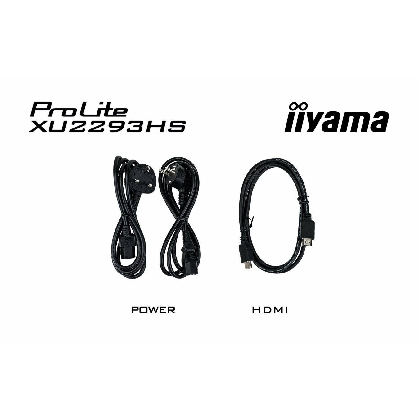 iiyama ProLite XU2293HS-B6 - 21.5in Full HD IPS Monitor, 100Hz, 1ms, HDMI1.4 & DP1.2, Black — Buy in Cyprus with Fast Delivery