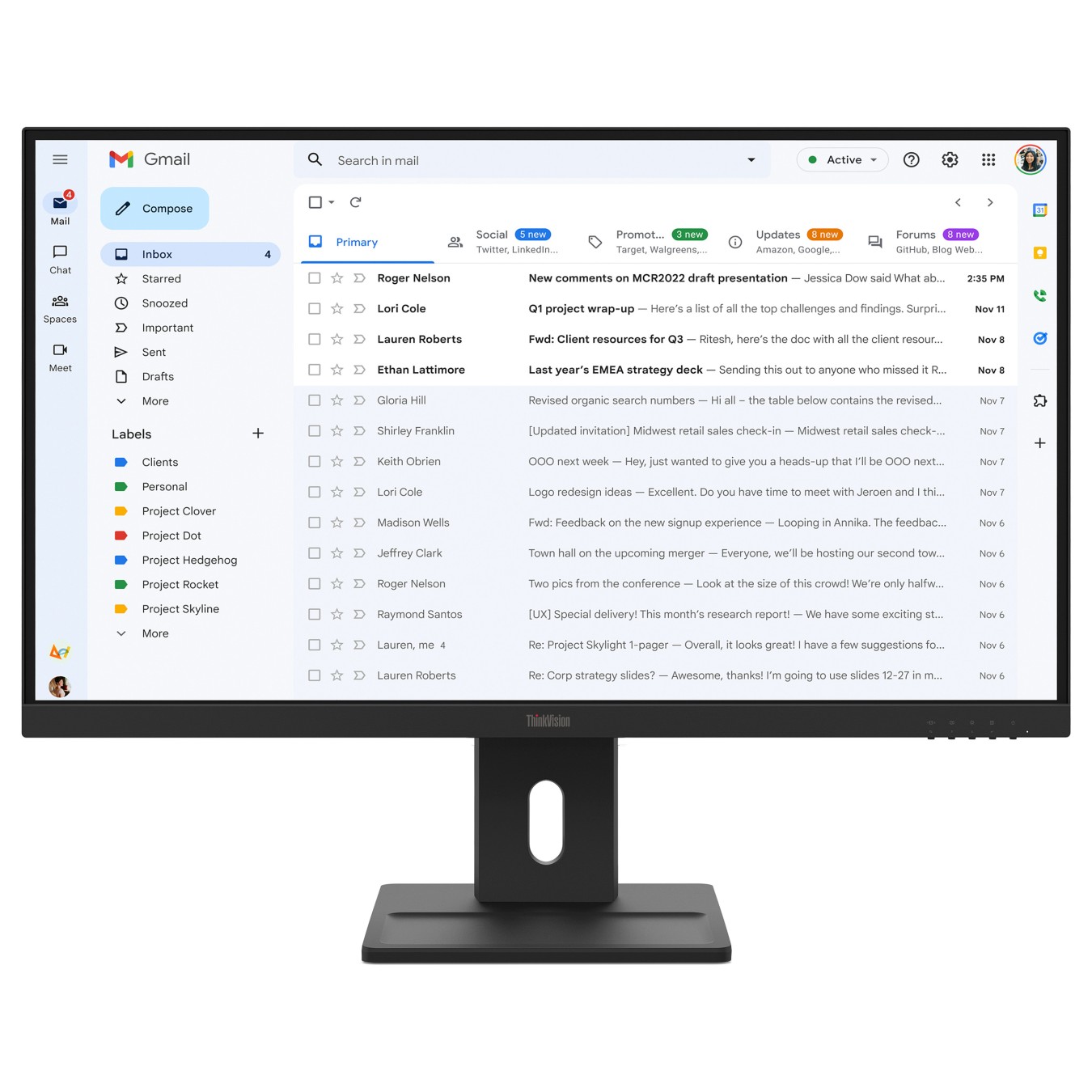 Buy Lenovo Monitor 64BCMAT4EU ThinkVision E27-40 Schwarz (27 ') in Cyprus, Nicosia, Limassol, Larnaka, Pafos