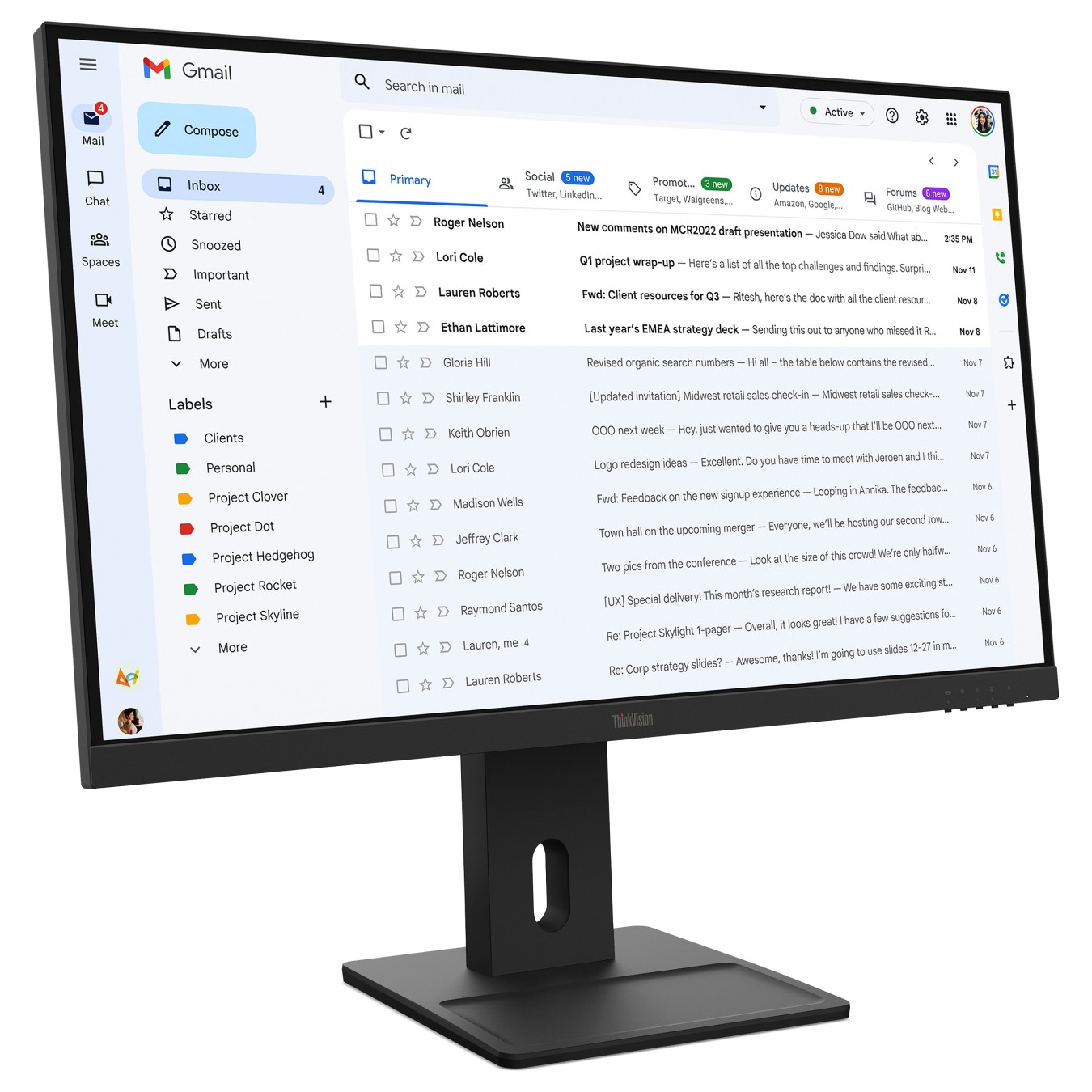 Buy Lenovo Monitor 64BCMAT4EU ThinkVision E27-40 Schwarz (27 ') in Cyprus, Nicosia, Limassol, Larnaka, Pafos