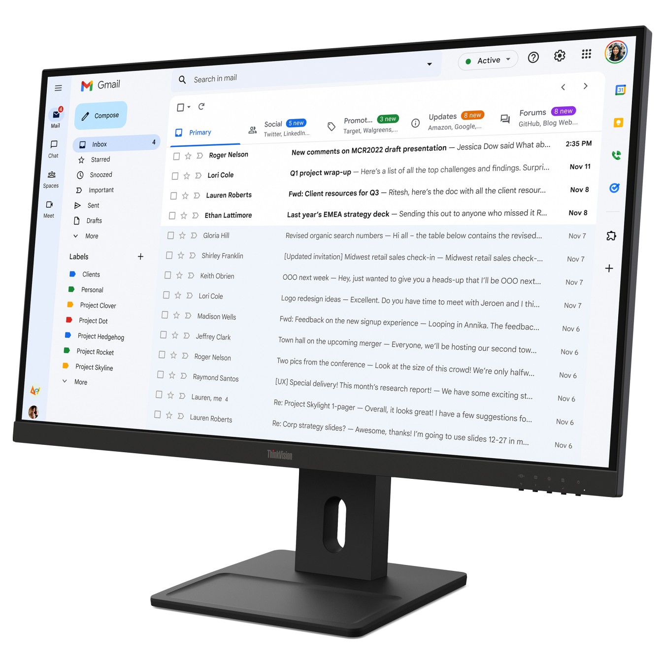 Buy Lenovo Monitor 64BCMAT4EU ThinkVision E27-40 Schwarz (27 ') in Cyprus, Nicosia, Limassol, Larnaka, Pafos