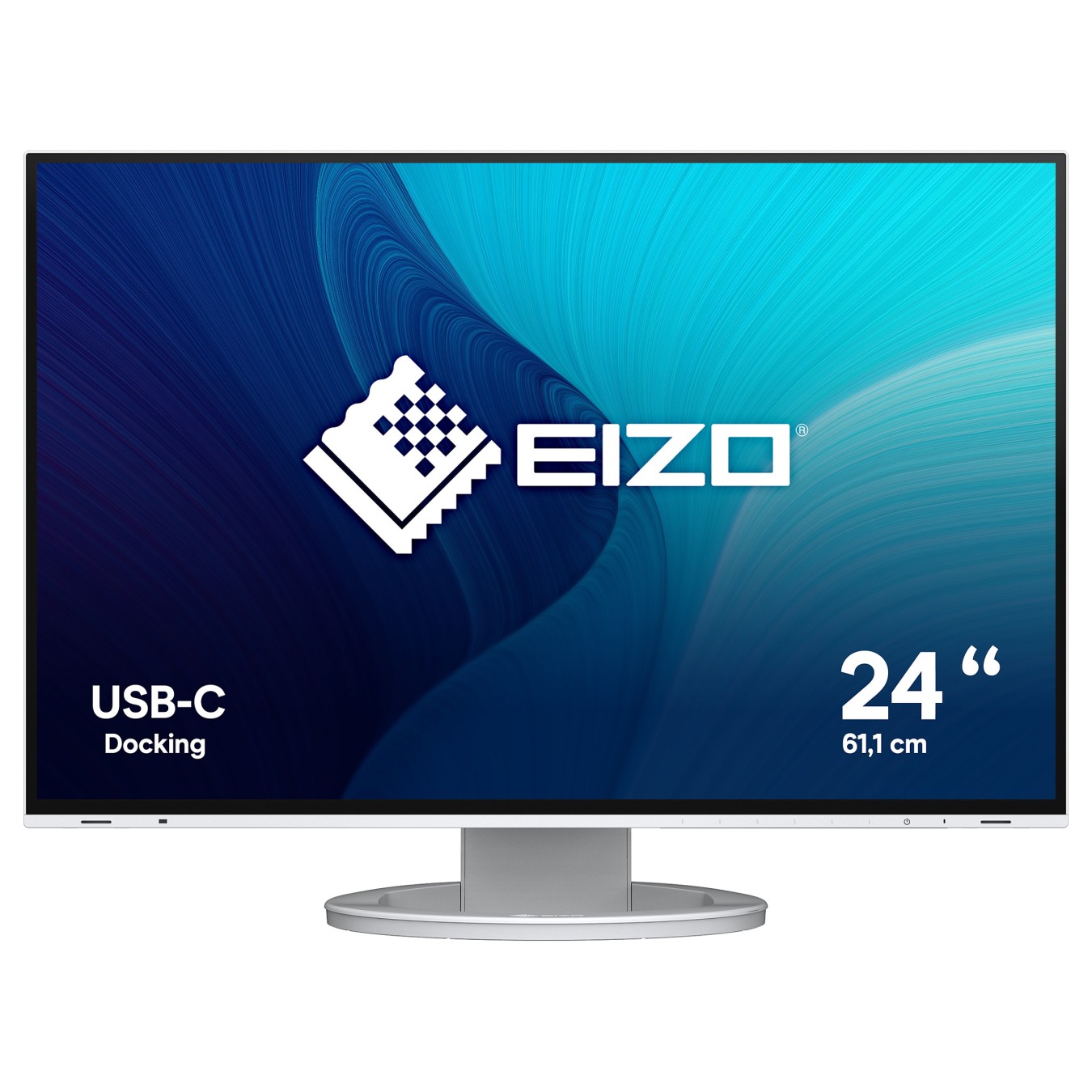 Buy EIZO 61.0cm (24') EV2485-WT 16:10 HDMI+DP+USB-C IPS wh. in Cyprus, Nicosia, Limassol, Larnaka, Pafos