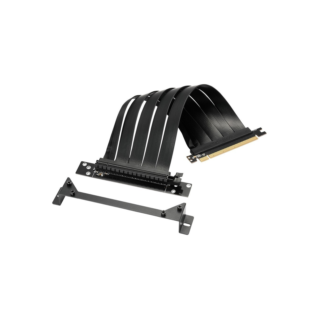 Sharkoon VGC Kit 4044951030200 - Vertical GPU Riser PCIe 4.0 x16 - Metal Black | Armenius Store