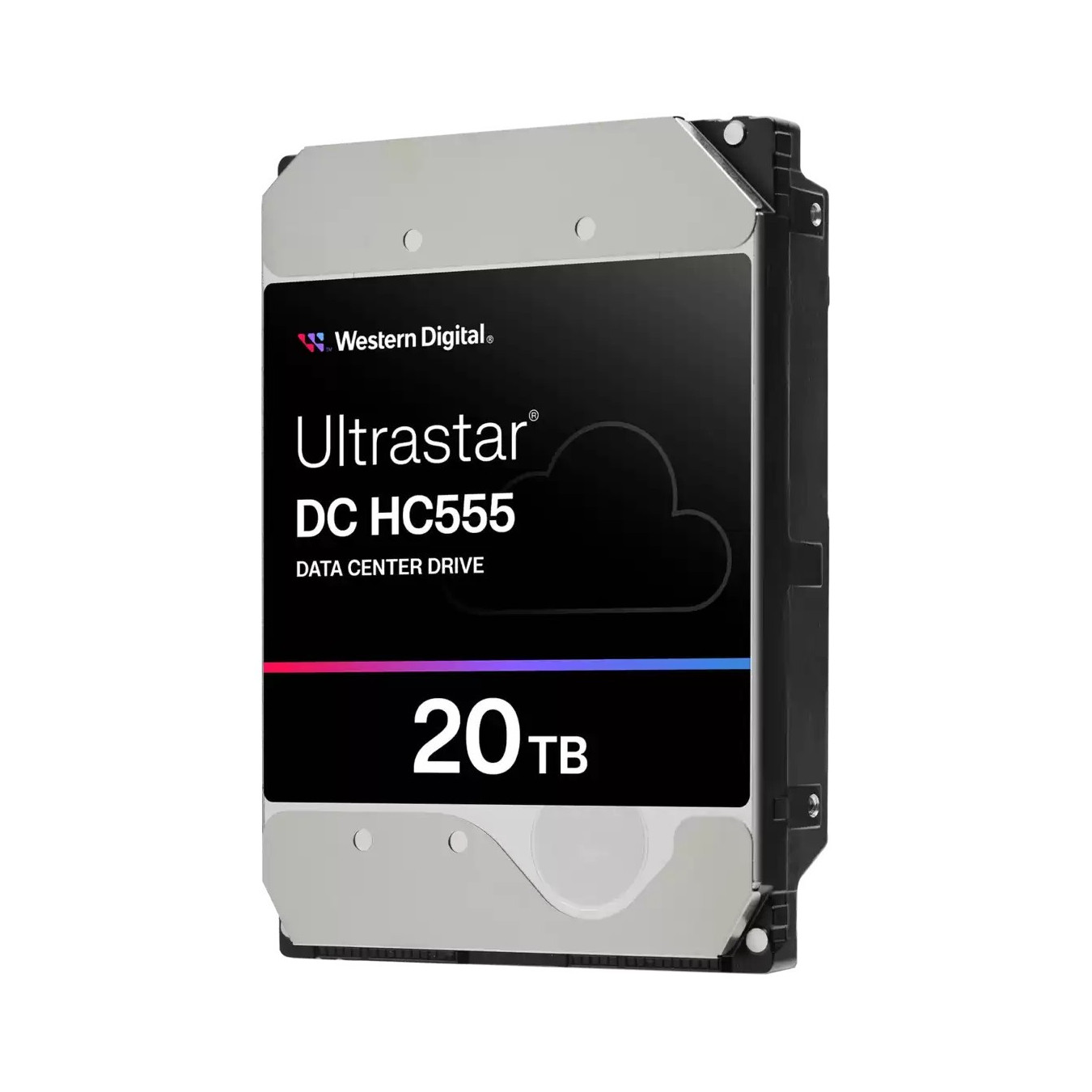 WD Ultrastar DC HC555 - 20TB 3.5-inch SAS3 (12Gb/s) 7200RPM 512MB Cache - Enterprise/Data Center HDD