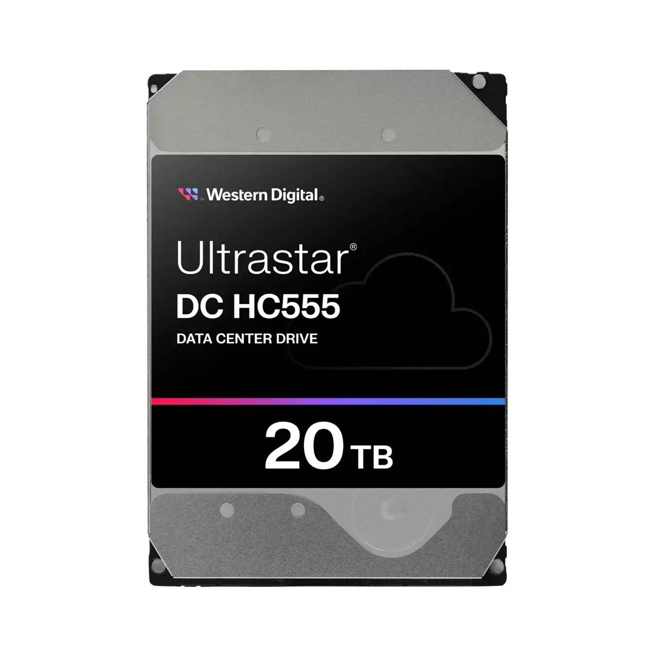 WD Ultrastar DC HC555 - 20TB 3.5-inch SAS3 (12Gb/s) 7200RPM 512MB Cache - Enterprise/Data Center HDD