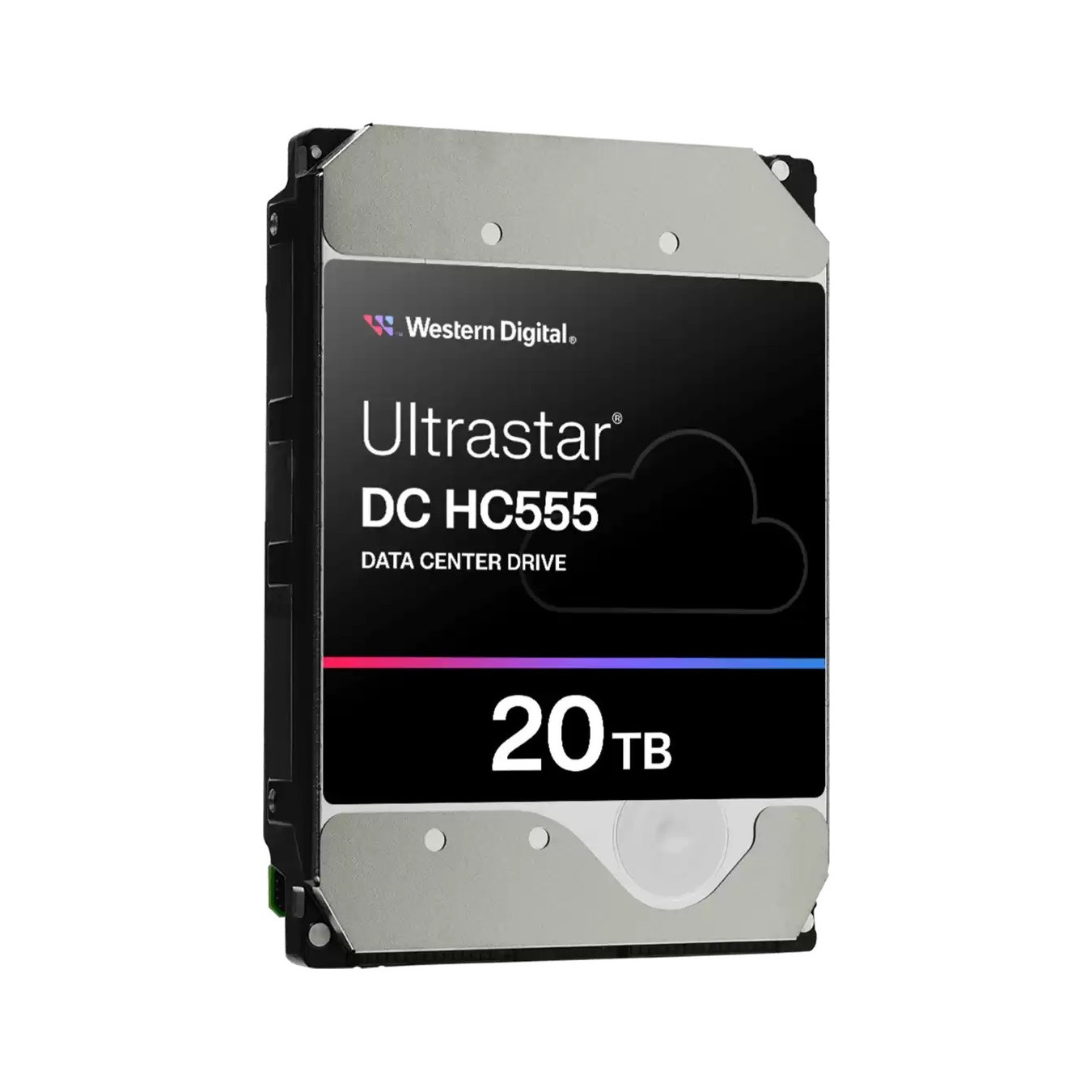 WD Ultrastar DC HC555 - 20TB 3.5-inch SAS3 (12Gb/s) 7200RPM 512MB Cache - Enterprise/Data Center HDD