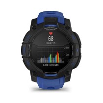 Buy Garmin Instinct® AMOLED black mit Silikon-Wechselarmband 22 mm bolt blue in Cyprus, Nicosia, Limassol, Larnaka, Pafos