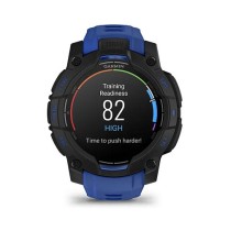 Buy Garmin Instinct® AMOLED black mit Silikon-Wechselarmband 22 mm bolt blue in Cyprus, Nicosia, Limassol, Larnaka, Pafos
