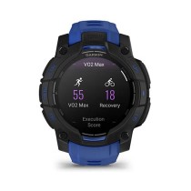 Buy Garmin Instinct® AMOLED black mit Silikon-Wechselarmband 22 mm bolt blue in Cyprus, Nicosia, Limassol, Larnaka, Pafos