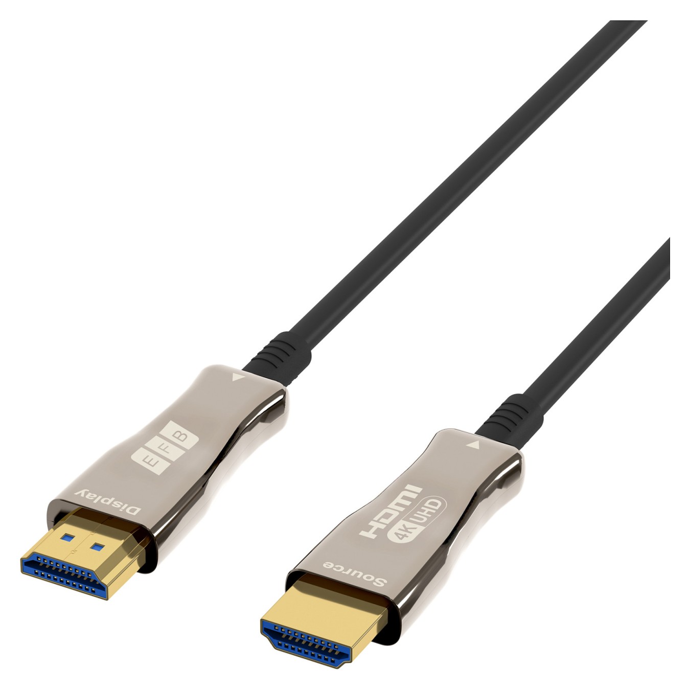 Buy EFB HDMI Glasfaserkabel AOC aktiv 4K60Hz 30m schwarz in Cyprus, Nicosia, Limassol, Larnaka, Pafos