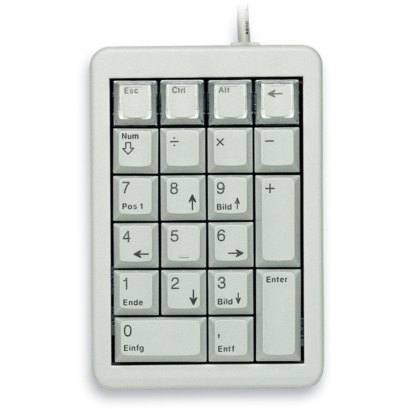Buy CHERRY G84-4700 LUCDE-2 - Wired USB Numeric Keypad for Laptop/PC - Grey in Cyprus, Nicosia, Limassol, Larnaka, Pafos