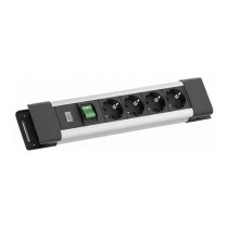 Buy BACHMANN CONNECTUS 4xCEE7 3, 1xSchalter 2,0m CEE7 7 Grau in Cyprus, Nicosia, Limassol, Larnaka, Pafos