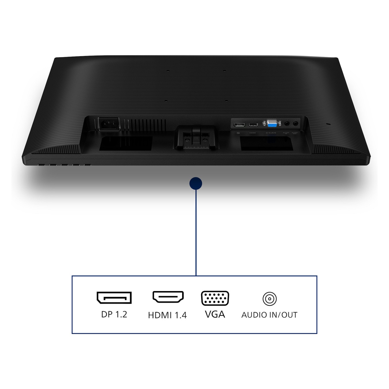 Buy Philips 60,5cm (23,8') 24B2N2200 16:09 HDMI+DP+VGA black in Cyprus, Nicosia, Limassol, Larnaka, Pafos