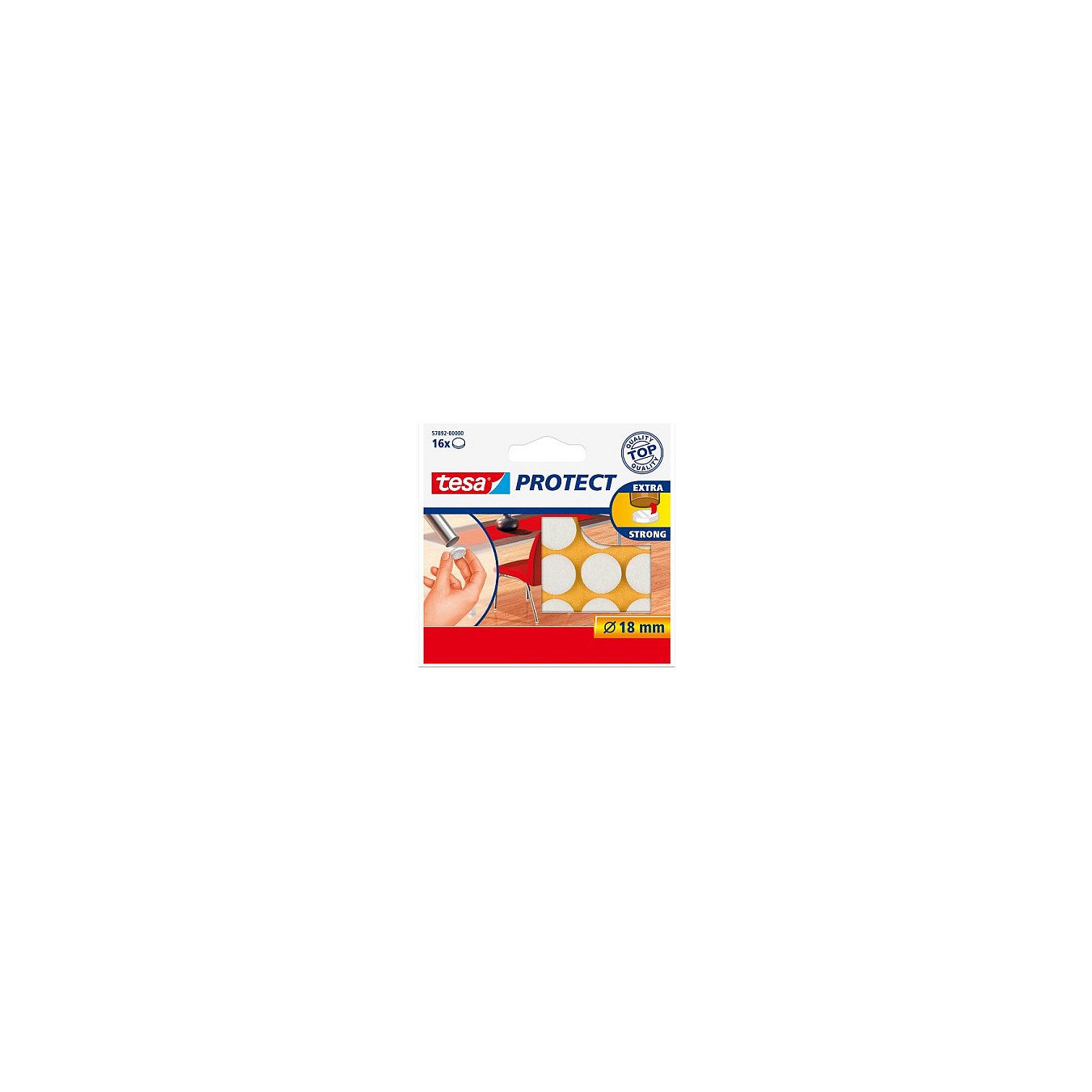 Buy tesa Protect Filzgleiter rund 18mm weiß 16St. in Cyprus, Nicosia, Limassol, Larnaka, Pafos