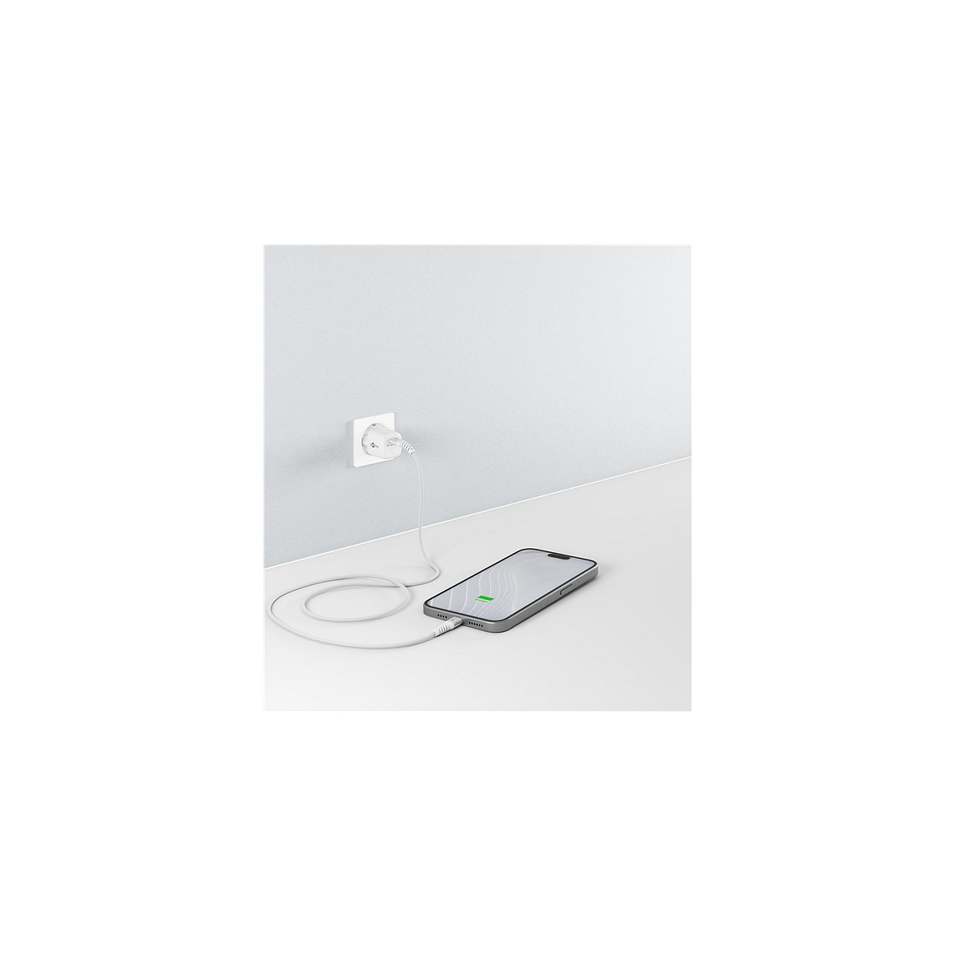 Buy Goobay USB-C (ST-ST) 2m Anschlusskabel Textilmantel Weiß in Cyprus, Nicosia, Limassol, Larnaka, Pafos
