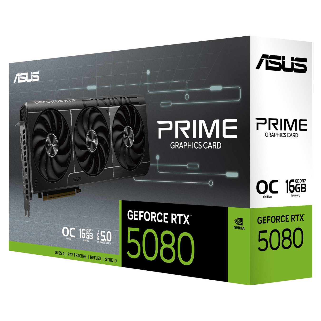 Buy RTX 5080 16GB ASUS Prime EVO OC Edition GDDR7 in Cyprus, Nicosia, Limassol, Larnaka, Pafos