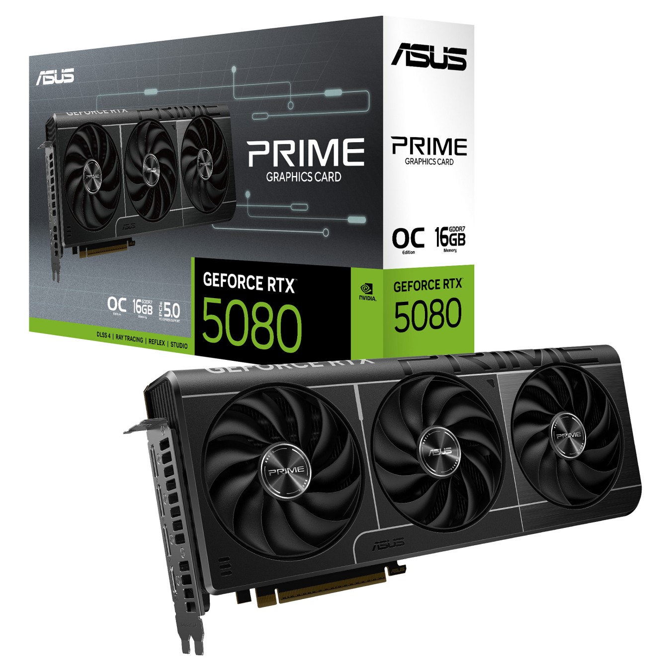 Buy RTX 5080 16GB ASUS Prime EVO OC Edition GDDR7 in Cyprus, Nicosia, Limassol, Larnaka, Pafos