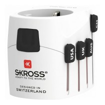 Buy SKROSS Weltreiseadapter PRO World und USB 7A in Cyprus, Nicosia, Limassol, Larnaka, Pafos
