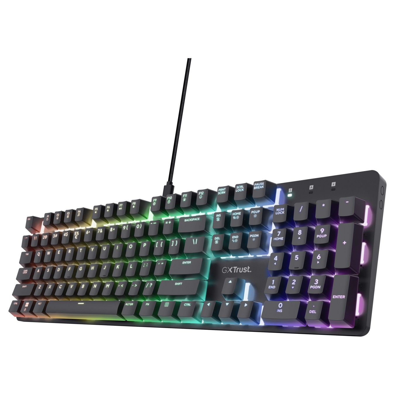 Buy TRUST GXT871 ZORA MECH. TASTATUR DE in Cyprus, Nicosia, Limassol, Larnaka, Pafos