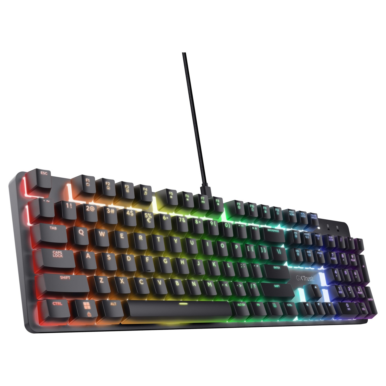 Buy TRUST GXT871 ZORA MECH. TASTATUR DE in Cyprus, Nicosia, Limassol, Larnaka, Pafos