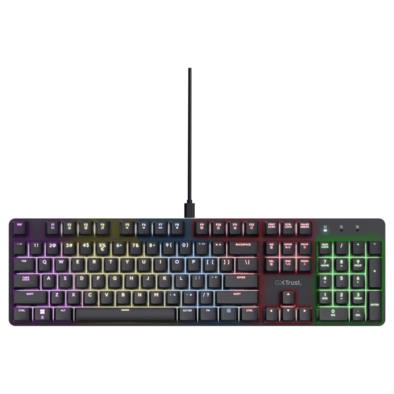 Buy TRUST GXT871 ZORA MECH. TASTATUR DE in Cyprus, Nicosia, Limassol, Larnaka, Pafos