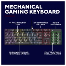 Buy TRUST GXT871 ZORA MECH. TASTATUR DE in Cyprus, Nicosia, Limassol, Larnaka, Pafos