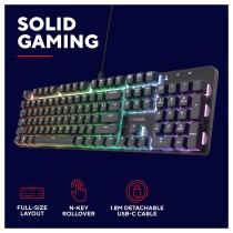 Buy TRUST GXT871 ZORA MECH. TASTATUR DE in Cyprus, Nicosia, Limassol, Larnaka, Pafos